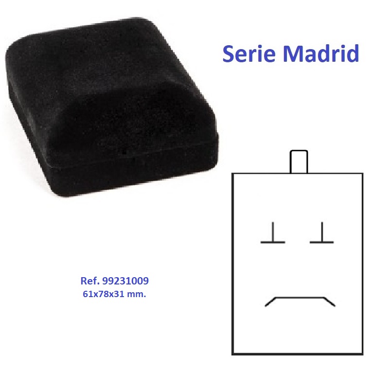 Madrid game case 61x78x31 mm.